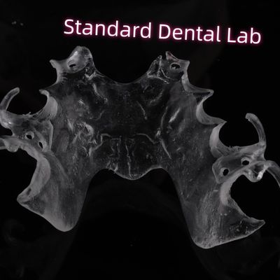 FDA कोबाल्ट क्रोम उच्च सौंदर्य स्पष्ट फ्रेम आंशिक