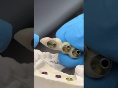 कस्टम फिट सौंदर्यशास्त्र के लिए पोर्सिलेन जिरकोनिया सीमेंट रिटेन स्क्रू इम्प्लांट हेक्सागोनल सिर आकार