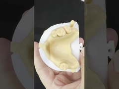 धातु मिश्र धातु आंशिक कोबाल्ट क्रोम दांत Ivoclar Scheftner आरामदायक धातु फ्रेमवर्क