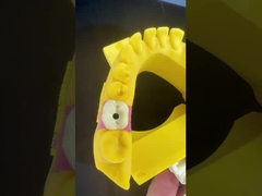 3 डी प्रिंट मॉडल के साथ स्क्रू रिटेनड डेंटल इम्प्लांट क्राउन/डेंटल पीएफएम क्राउन